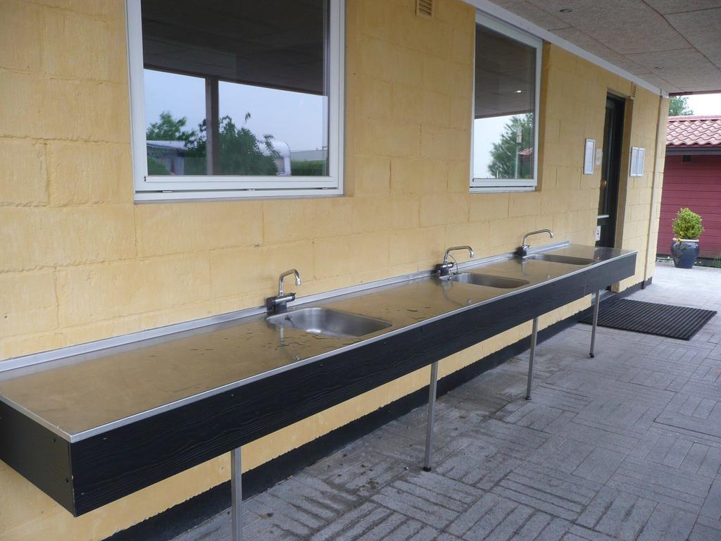 מלון הדרסלב Gasevig Strand Camping מראה חיצוני תמונה
